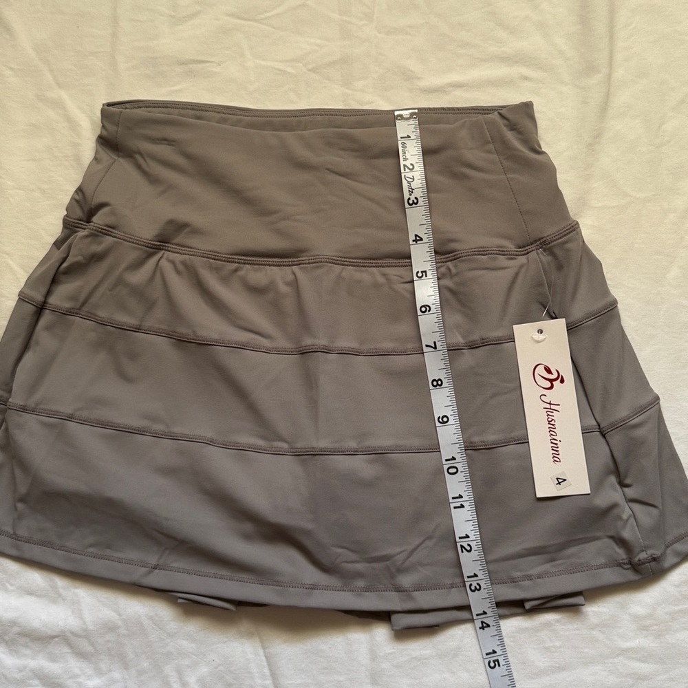 Chic Gray Skirt - Picture 5 of 6
